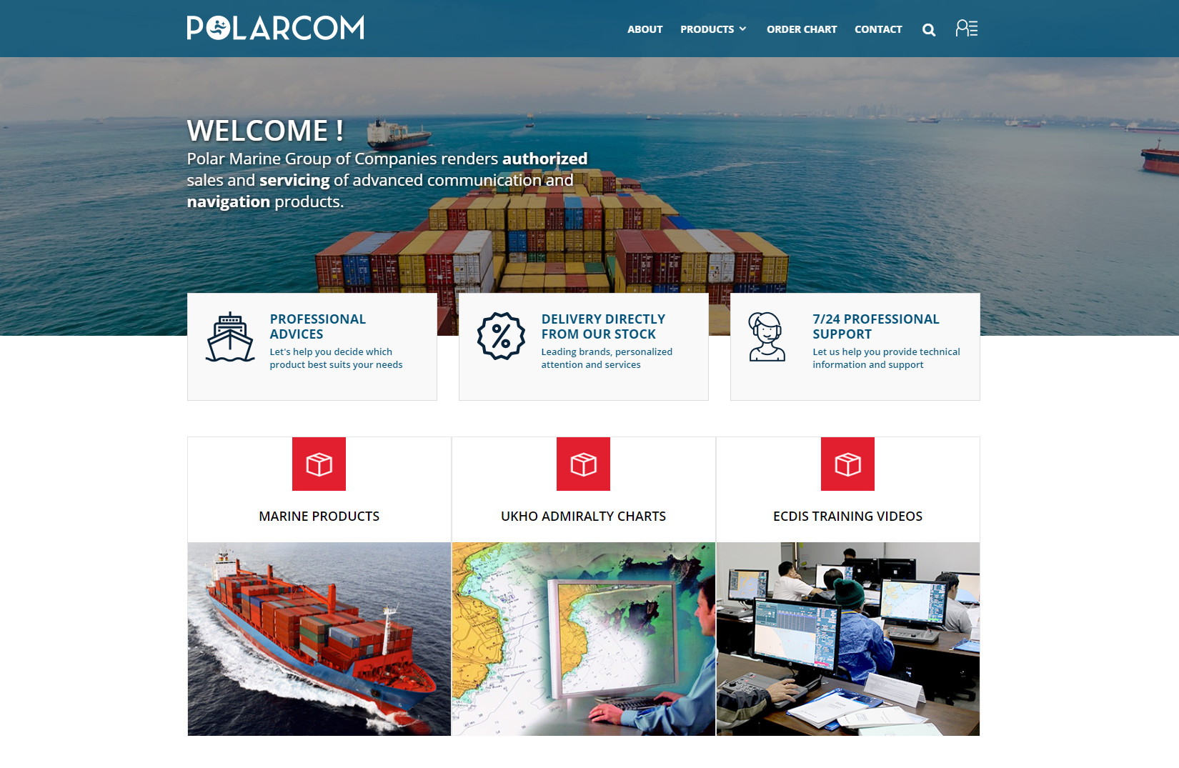 Polarcom - Leading Shipping Company